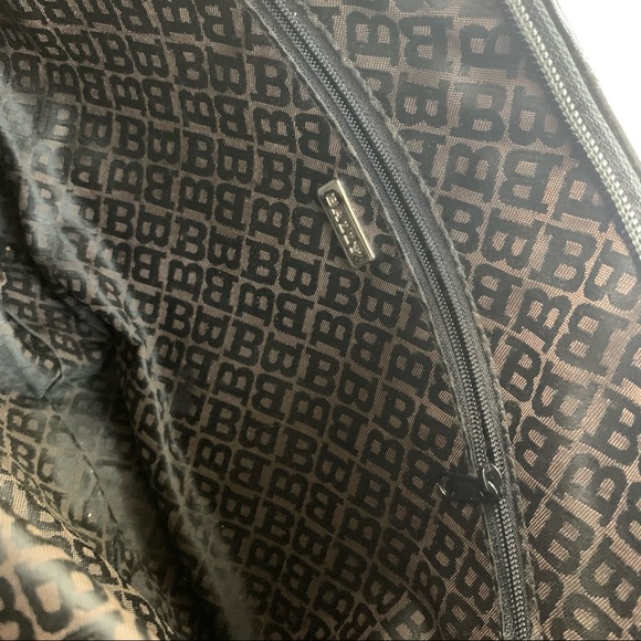 Bally Quilted Black Logo Shoulder Bag - Picture 7 of 9